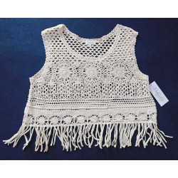 Crochet Fringe Top